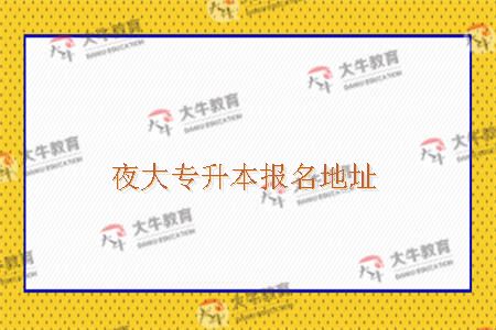 夜大招生地址