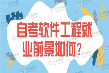 自考软件工程就业前景如何？